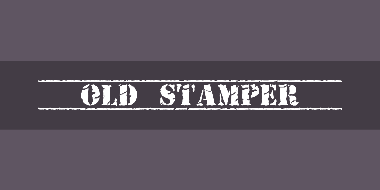 Police Old Stamper